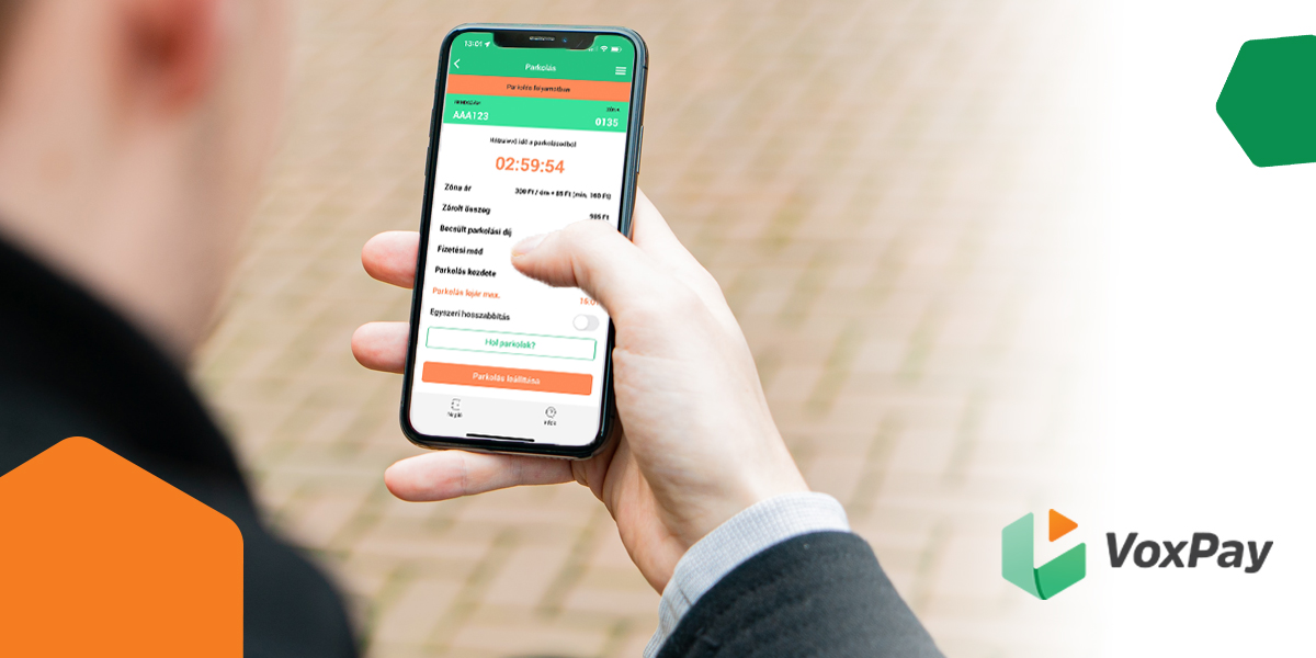 Parkolj okosan a VoxPay parkoló app timer funkciójával!