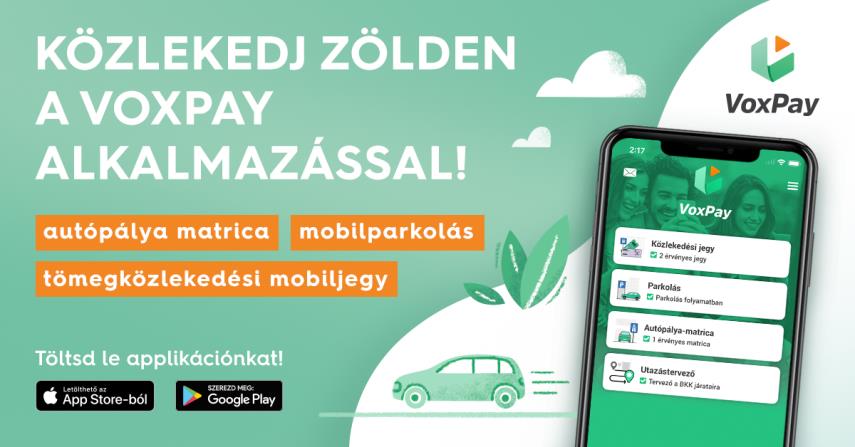 VoxPay mobilalkalmazás